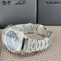 最新モデル 新品 未使用 カシオ 正規保証付き G-SHOCK GM-B2100AD-2AJF フルメタル ソーラー カシオーク 耐衝撃 腕時計 Bluetooth タグ付_画像7