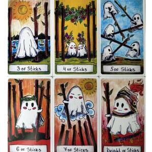 Moon Child Tarot The Cute Ghost Tarot タロットの画像7