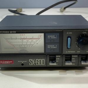 ★動作未確認 DIAMOND ダイヤモンド SX-600 SWR パワー計 アマチュア無線機 無線機器 通過計 第一電波工業 第一電波 部品 中古品 管理TO298の画像2