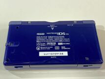 ★動作確認済み Nintendo DS Lite 任天堂 USG-001 ニンテンドー ニンテンドーDS ライト 箱説付 エナメルネイビー 中古品 管理TO329_画像8