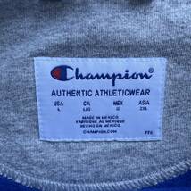 champion チャンピオン ヘビーオンス ワンポイントロゴ クルーネック スウェット トレーナー ブルー L_画像4