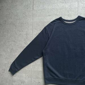 champion チャンピオン ワンポイントロゴ クルーネック スウェット トレーナー ネイビー XL