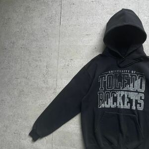 champion チャンピオン カレッジロゴ TOLEDO プルオーバー パーカー ブラック M