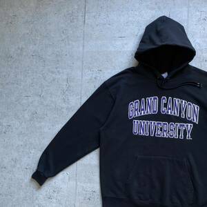 champion チャンピオン カレッジロゴ GRAND CANYON プルオーバー パーカー ブラック XL