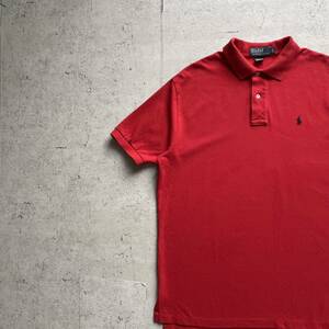  Polo Ralph Lauren маленький po колено рубашка-поло красный L rrl Ralph Lauren 