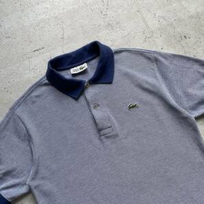 LACOSTE ラコステ ポロシャツ ブルー 3 Sサイズ相当の画像3