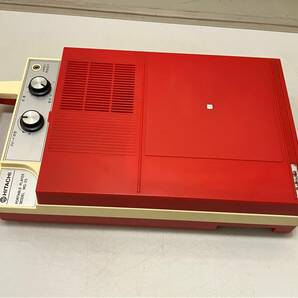 【レトロ長期保存現状品】HITACHI 日立 ポータブルレコードプレーヤー MQ-25 動作OKの画像1