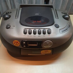 カシオCD ラジオ　カセットレコーダー　CD70S CASIO CDラジカセ