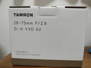 新品 タムロン 28-75mm F2.8 Di III VXD G2 A063 ソニー