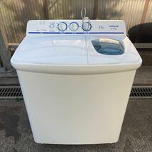 日立　2槽式洗濯機 PS-55AS2 2020年製_画像1