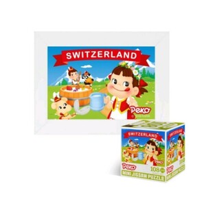 【韓国発送】ペコちゃんグッズ　SWITZERLANDジグソーパズル 108ピース　販売終了品　ラスト１