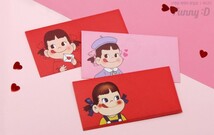 【韓国発送】ペコちゃんグッズ　3セット(3種類)　ギフト用封筒　中にもかわいいペコちゃんがいます　ラスト１_画像1