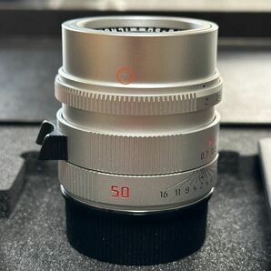 Leica APO Summicron 50mm F2 ASPH 11142 シルバー leitz ライカ アポズミクロンM ライツの画像2