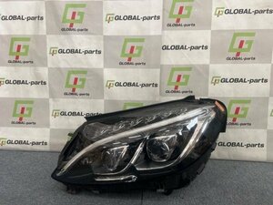 【GP美品】 純正品 メルセデスベンツ Cクラス W205 ヘッドランプ 左 A2059068102