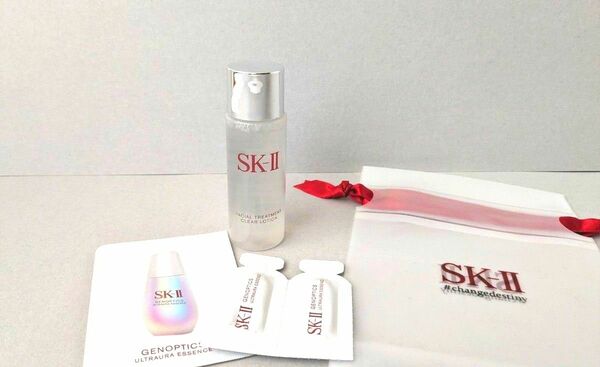 SK-II クリアローションスキンケアミニ30mlと試供品