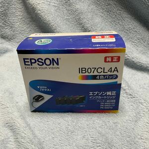 新品未使用 未開封 エプソン EPSON　IB07CL4A [エプソン純正 インクカートリッジ マウス 4色パック]