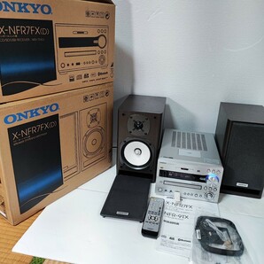 〓新品に近い〓 ONKYO X-NFR7FX(D) CD/SD/USBレシーバーシステム、ハイレゾ対応、2019年製の超美品商品★元箱入りの画像1