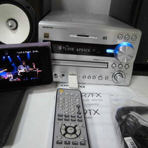 〓新品に近い〓 ONKYO X-NFR7FX(D) CD/SD/USBレシーバーシステム、ハイレゾ対応、2019年製の超美品商品★元箱入りの画像9