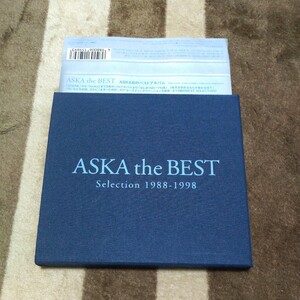 ASKA CD ベスト アルバム 「ASKA THE BEST Selection 1988-1998」 はじまりはいつも雨 晴天を誉めるなら夕暮れを待て CD CHAGE & ASKA