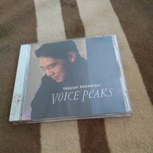 CD 中西保志『Voice Peaks』最後の雨/夜を数えて 全10曲