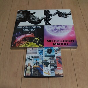 Mr.Children ミスチル ベストアルバム 1992-1995 肉 1996-2000 骨 2001-2005 MICRO 2005-2010 MACRO B-SIDE CD セット 初回限定盤 DVD付きの画像1