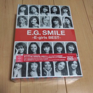 E-grils 新品 未開封 初回限定盤 2CD+3DVD E-girls / E.G.SMILE -E-girls BEST- ベスト アルバム