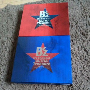 初回限定盤 B'z The Best ULTRA Pleasure 2CD+DVD ULTRA Treasure 2CD+DVD ベスト アルバム セット 稲葉浩志 松本孝弘 ビーズ 