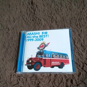 ARASHI 5×10 All the BEST! 1999-2009 通常盤【2CD】/嵐 オールザベスト　相葉雅紀　大野智　櫻井翔　二宮和也　松本潤　ベストアルバム 