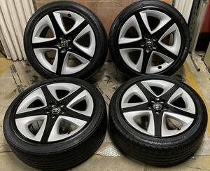 中古美品　PRIUS 純正　プリウス純正　ＺＶＷ５０　17インチ　215/45/R17 PCD100 4本