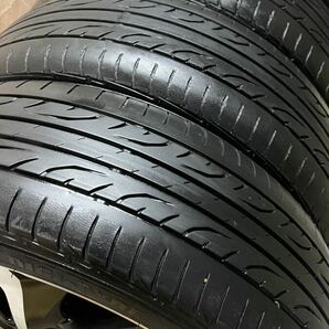 ホンダ ステップワゴン純正17インチ 6J インセット50 P.C.D114.3 DUNLOP 205/55/R17 中古4本セットの画像2