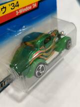 Hot Wheels　ホットウィール　未開封　3－ウィンドウ‘34_画像2