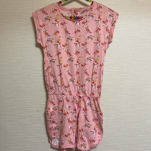 140 GAP coveralls overall pink floral print 
