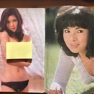 4169 scraps Play Boy 1977 Yumi Kaoru * pin nap. mountain beauty . bikini : Izumi ...fala four set 