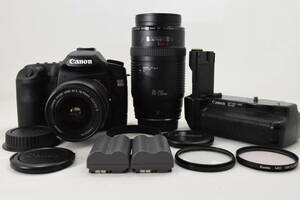 【初心者入門】 Canon キヤノン EOS 40D EF-S 18-55mm f/3.5-5.6 IS EF 70-210mm f/4 超望遠Ｗズーム レンズセット キャノン