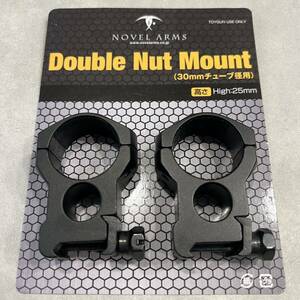 NOVEL ARMS ノーベルアームズ　スコープマウント　Double Nut Mountマウントリング 