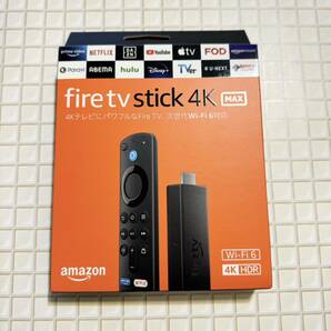 ★ 新品 未開封 ★ Amazon Fire TV Stick 4K Max Alexa対応音声認識リモコン付属 （第3世代）★ 断捨離放出 ★の画像1