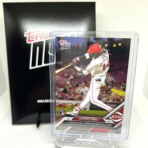 【超有望】エリー・デラクルーズ Topps now 1st RC ルーキーカード ELLY DE LA CRUZ toppsランニングホームラン 両打席ホームランの画像1