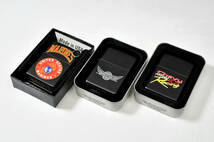 【ZIPPO】　CHEVY RACING　MARINES　UNDERTAKER　3点　オイルライター　0302117-20_画像1