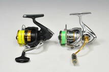 リール2点　DAIWA FREAMS 2500-XH　　SHIMANO FX C3000　箱無　●　釣り具　0302161-2_画像2