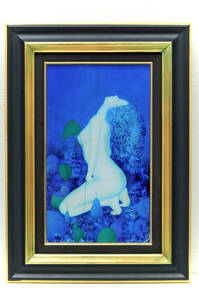 [ genuine work ]. male (DAO) panel . oil painting [.....] box less * frame :58.5×42cm 0302059-2