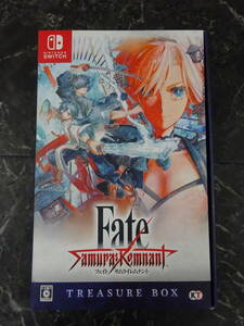 [switch soft ] Fate/Samurai Remnant TREASURE BOX used 