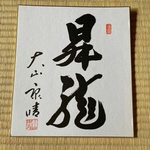 Shoryu Oyama Yasuharu Color Paper Shogi Jogi 15