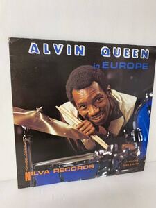 稀少 ALVIN QUEEN ALVIN QUEEN IN EUROPE 1980 Nilva Records NQ 3401 France