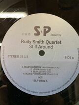 稀少 Rudy Smith Quartet Still Around S & P Records S&P 8401 Sweden jazz 1984 スティールパン ジャズ_画像3