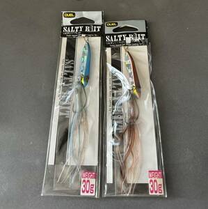 ソルティーベイト 30g 新品 2個 セット デュエル salty bait DUEL ソルティ ベイト クラッシュホログラム キャスティング ジグ 30 20 40 50