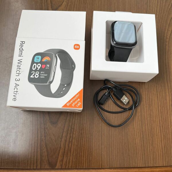 604p1513☆ シャオミ(Xiaomi) Redmi Watch 3 Active ブラック
