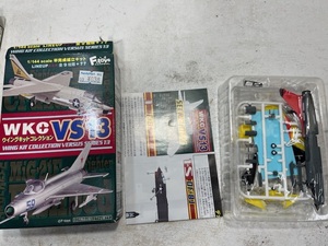 F-toys エフトイズ 1/144 ウィングキットコレクションVS13 シークレット1 1-S F-8J アメリカ空軍 第5混成飛行隊 チェッカーテイルズ