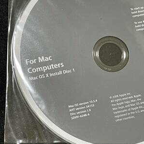 Mac OS X Install Disc version 10.5.2 iMac付属品 iMac Print & Media 4N03252008 J607-2603-A 送料無料 インストールディスク の画像2