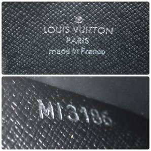 1円スタート 美品 LOUIS VUITTON ルイヴィトン ジッピーコインパース N63076 MI3186 ダミエグラフィット コインケース 小銭入れ メンズの画像9