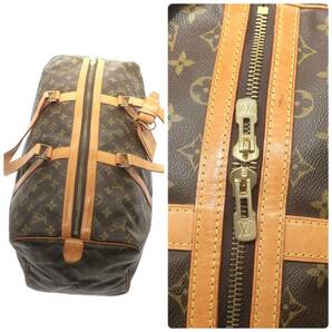 1円スタート LOUIS VUITTON ルイヴィトン サックスープル45 M41624 TH8902 モノグラム ボストンバッグ トラベルバッグ 旅行かばん ブラウンの画像6